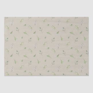 May Birth Month Flower Hawthorn Lily Of The Valley Tissue Paper