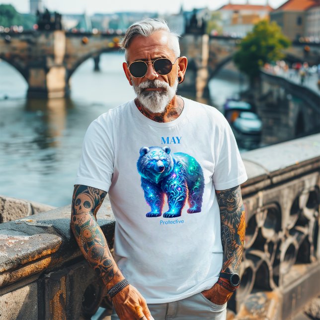 May Birth Month Spirit Animal Bear T-Shirt (Creator Uploaded)
