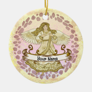 May   Birthday Angel birthday custom ornaments