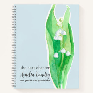 May Birthday Flower Journal Lily of the Valley 