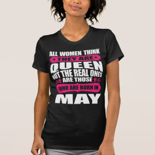 May Birthday Woman T-Shirt
