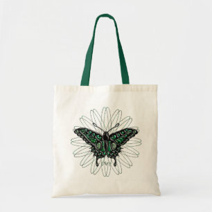 May Birthstone Butterfly Tote Bag