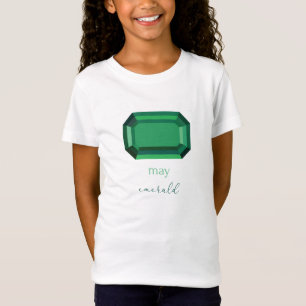 May Birthstone Emerald T-Shirt