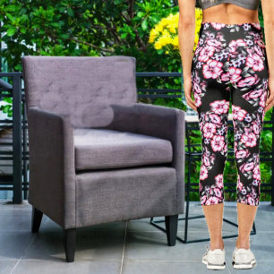 May Bloom Capri Leggings