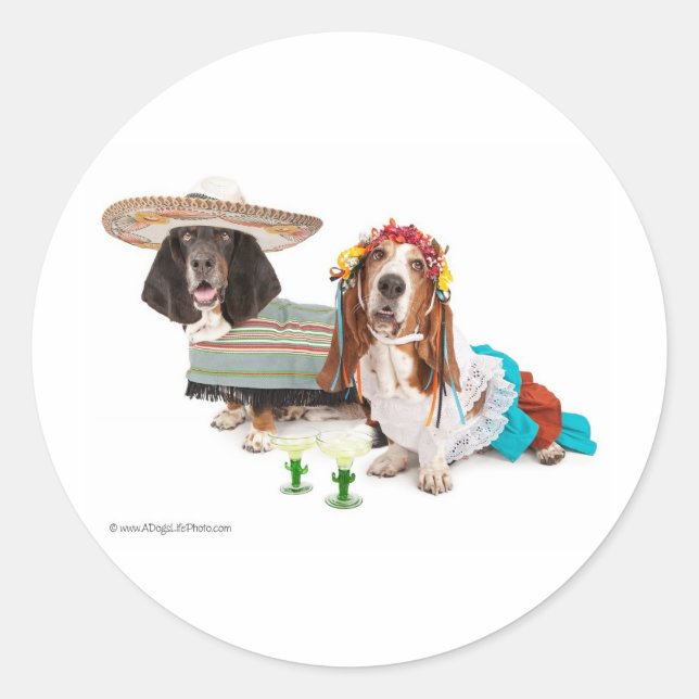 May Classic Round Sticker (Front)