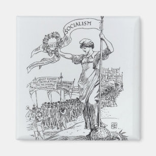May Day, 1907 Magnet
