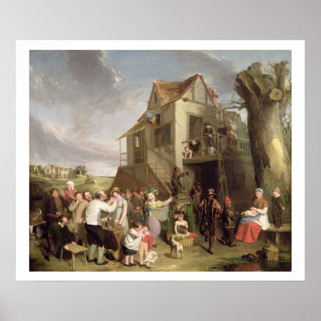 May Day, c.1811-12 (oil on canvas) Poster (Front)