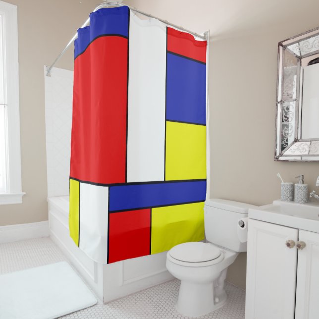 May Day Shower Curtain (In Situ)