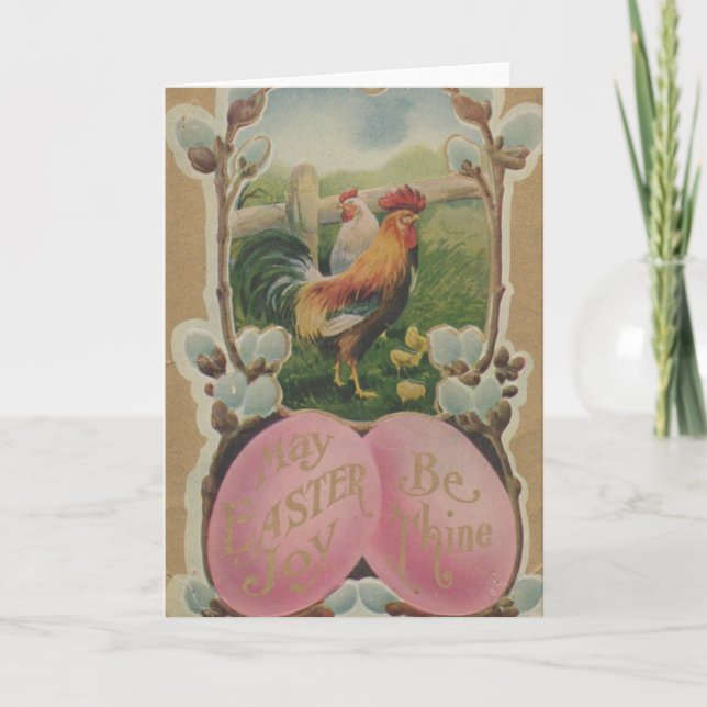 May Easter Joy Be Thine Holiday Card (Front)