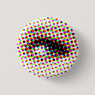 May Eye? 3 Cm Round Badge