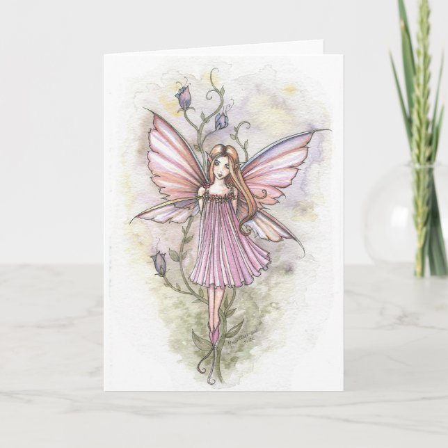 May Fairy Illustration by Molly Harrison Art Card (Front)