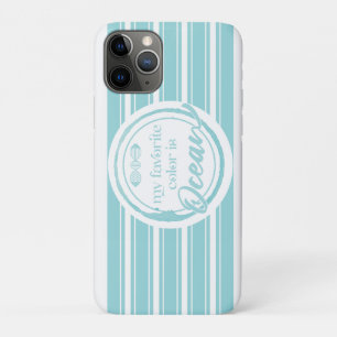 May Favourite colour is Ocean Beach Towel Case-Mate iPhone Case