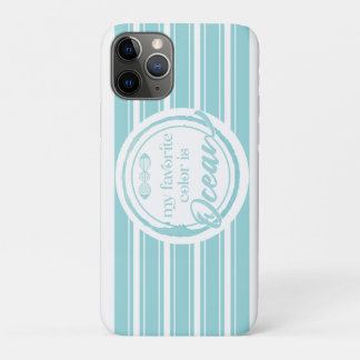 May Favourite colour is Ocean Beach Towel Case-Mate iPhone Case
