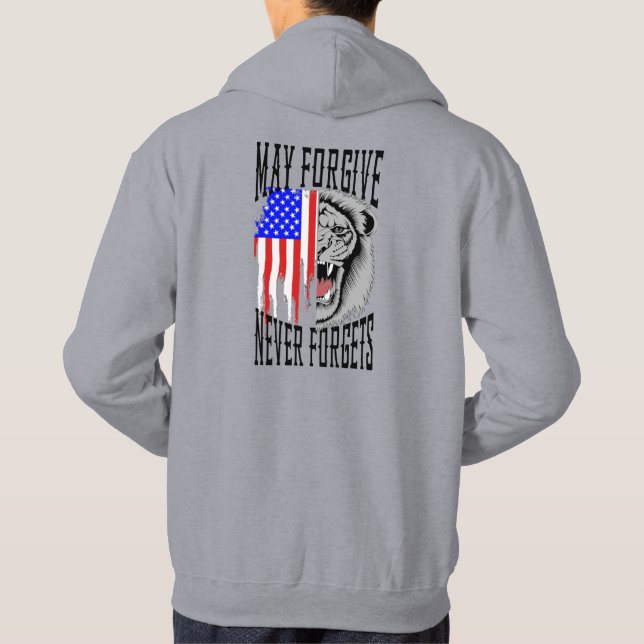 May Forgive Lion Sweatshirt (Back)