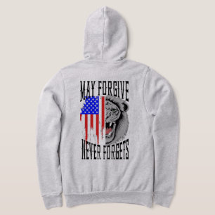 May Forgive Lion Zipper Hoodie