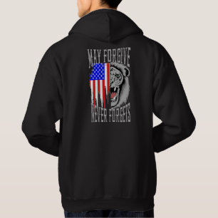 May Forgive, Never Forgets Lion Sweatshirt