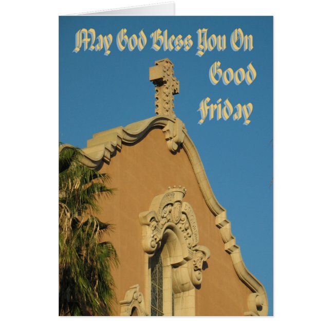 May God Bless You On Good Friday (Front)