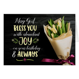 May God Bless you with Joy On your Birthday