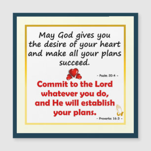 May God Gives You the Desire of Your Heart Card