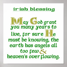 May God Grant You Many Years Irish Blessing