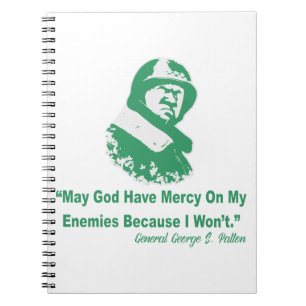 May God Have Mercy On My Enemies  #USAPatriotGraph Notebook