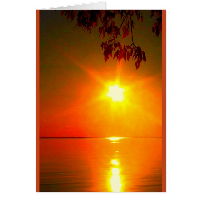 May God's Light Shine Upon You Confirmation Card (Front)