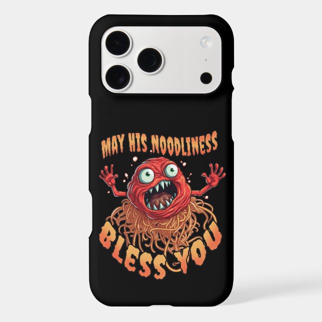 MAY HIS NOODLINESS BLESS YOU SPAGHETTI & MEATBALL (Back)
