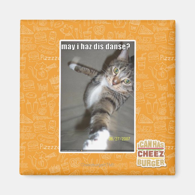 may I haz dis dance? Magnet (Front)