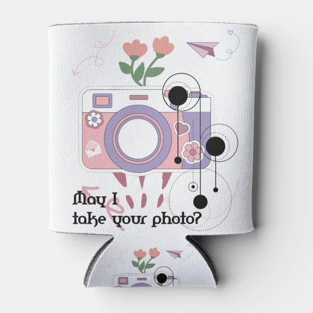 May I take your photo?  Can Cooler (Front)