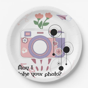 May I take your photo? Paper Plate