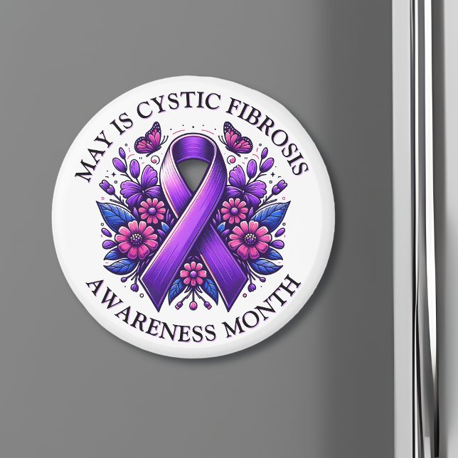 May is Cystic Fibrosis Awareness Month Magnet (Creator Uploaded)