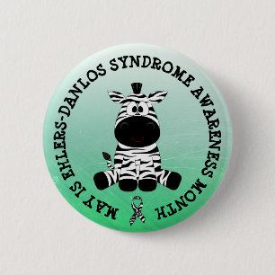 May is  Ehlers-Danlos syndrome  Month Button