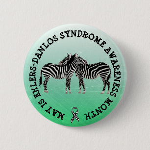 May is  Ehlers-Danlos syndrome  Month Button