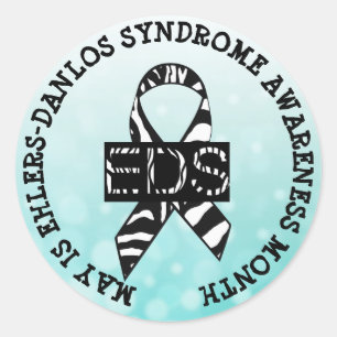 May is Ehlers-Danlos syndrome Month Stickers