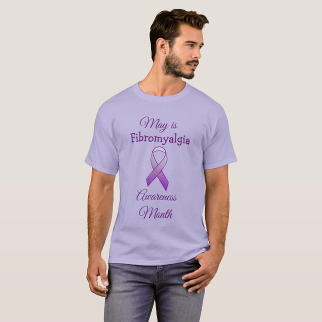 May is Fibromyalgia Awareness Month Shirt (Front Full)