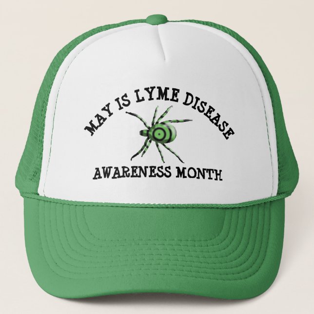 May is Lyme Disease Awareness  Month Baseball Cap (Front)