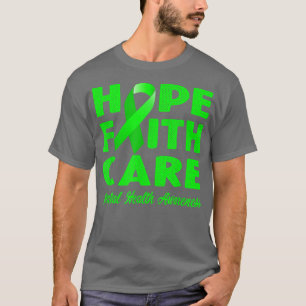 May Is Mental Health Awareness - Green Ribbon 3137 T-Shirt