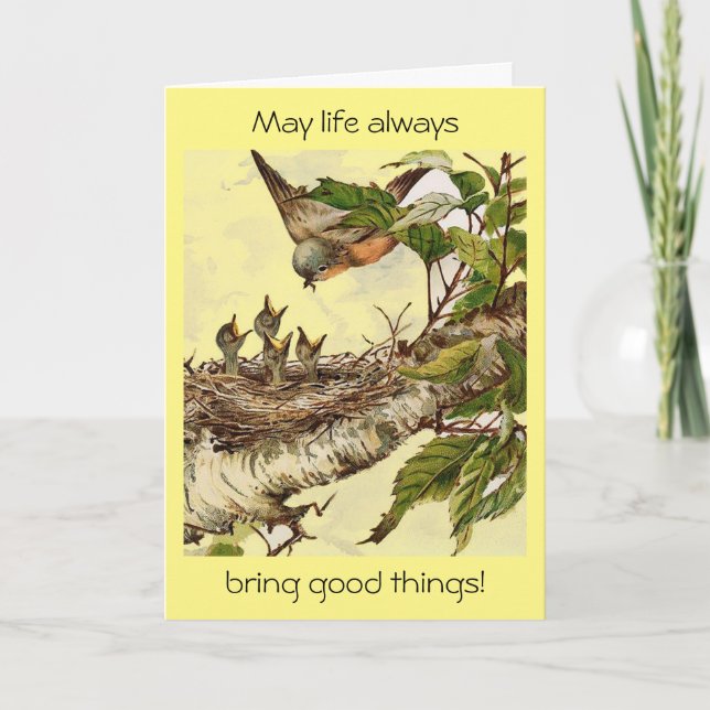 May Life Always Bring Good Things! Cheerful Card (Front)