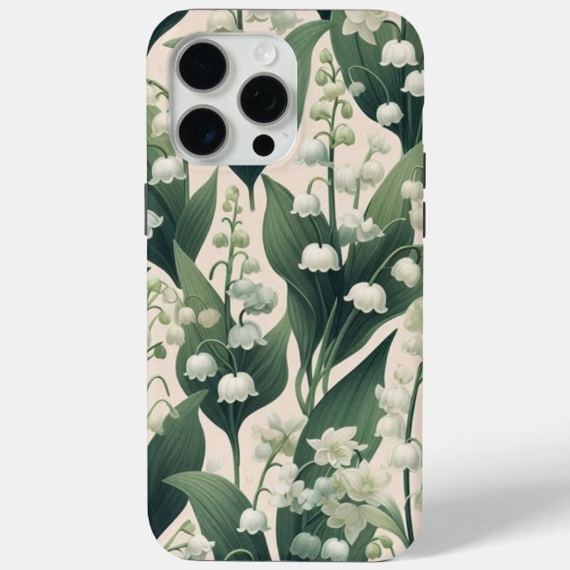 may lily of the valley birth month flower Case-Mate iPhone case (Back)