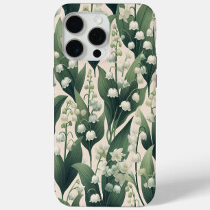 may lily of the valley birth month flower iPhone 15 pro max case