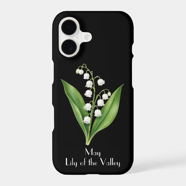 May Lily of the Valley Flowers Phone Case (Back)