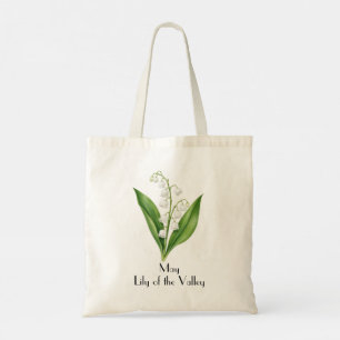 May Lily of the Valley Flowers Tote Bag