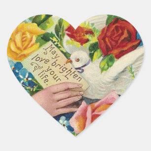 May love... heart sticker