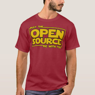 May Open Source programming funny devops linux T-Shirt