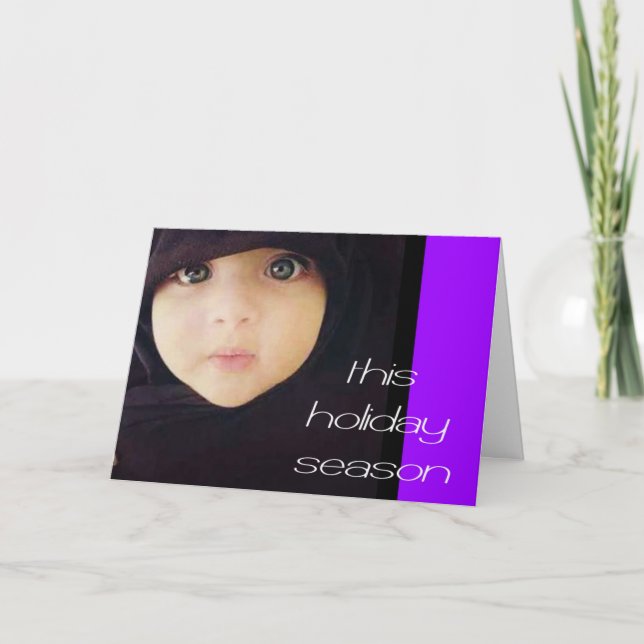 May Peace Prevail holiday card (Front)