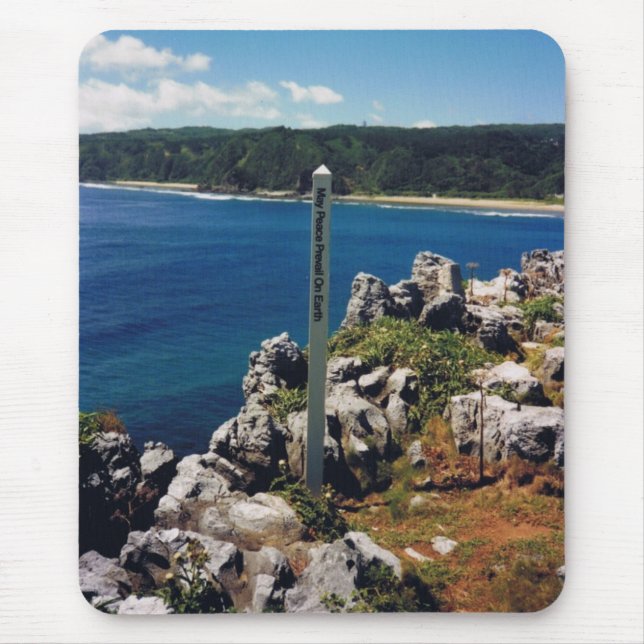 May Peace Prevail on Earth! Mouse Pad (Front)