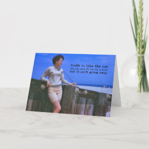 MAY SEPTEMBER ROMANCE Greeting Card