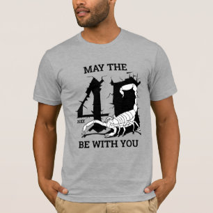 May The 40th Be with You Scorpion Birthday T-Shirt
