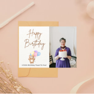 May the candles on your cake shine bright card