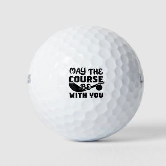 May the course be with you, custom golf ball